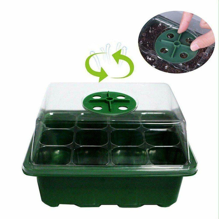 Adjustable 12 Seedling Planting Box | Bowlift