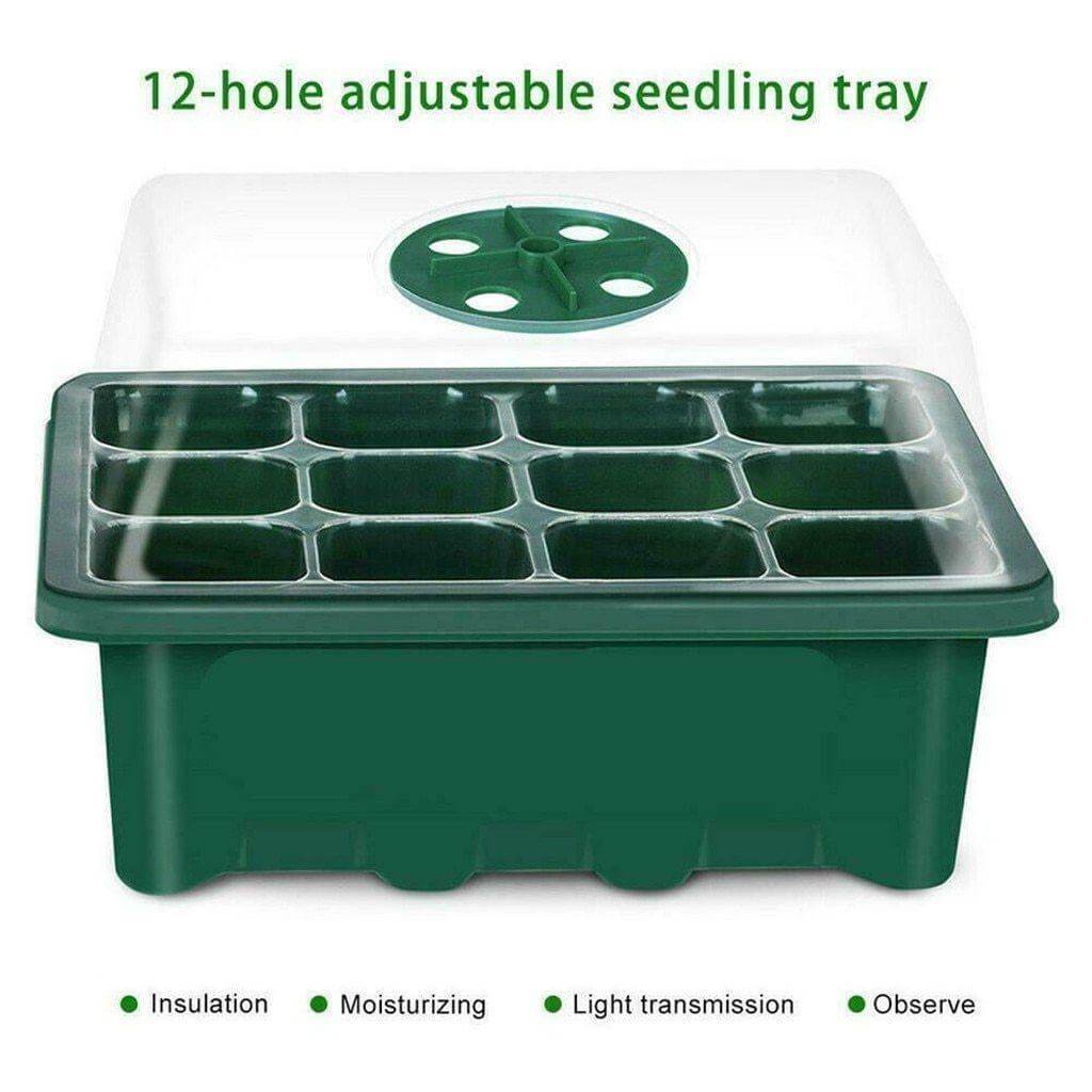 Adjustable 12 Seedling Planting Box | Bowlift