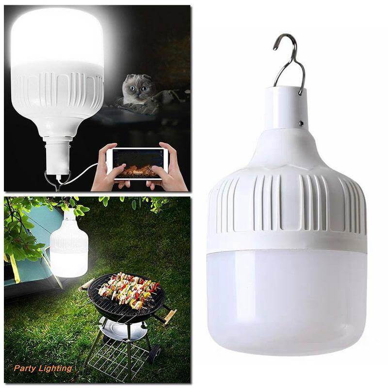Outdoor USB Rechargeable LED Night Light Bulb | Bowlift