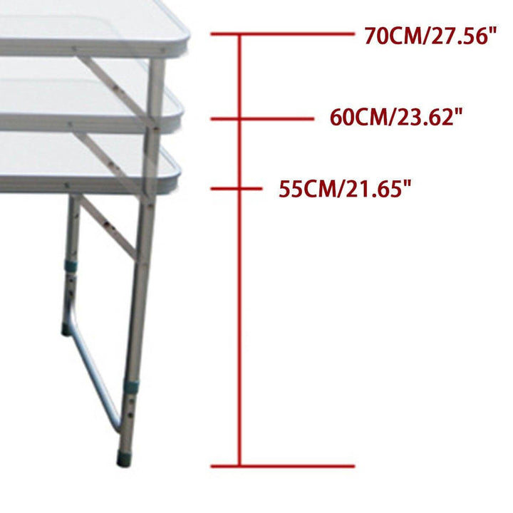 Outdoor Waterproof Adjustable Foldable Picnic Table Set | Bowlift
