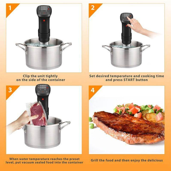 BowLift | Sous Vide Digital Screen Temperature&Time Control