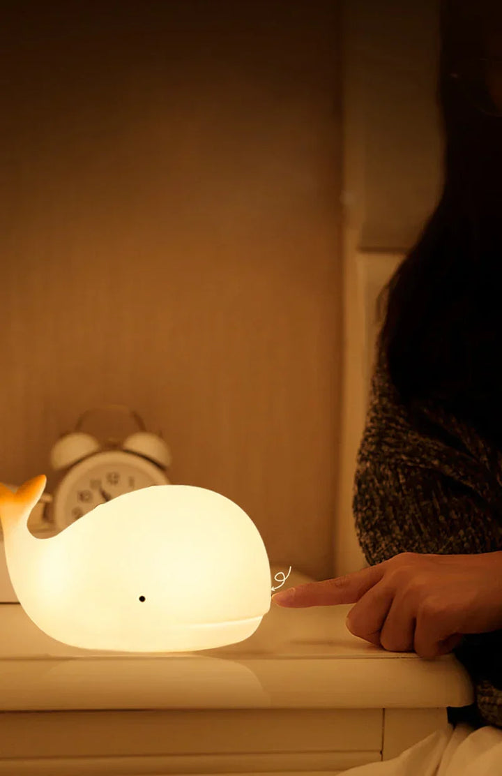 BowLift | GlowWhale Night Lamp - Magical Color Party for Children