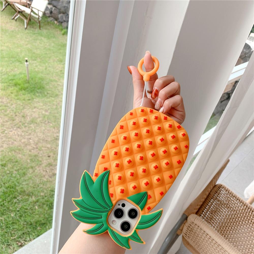 Pineapple Pop It iPhone Case | Bowlift