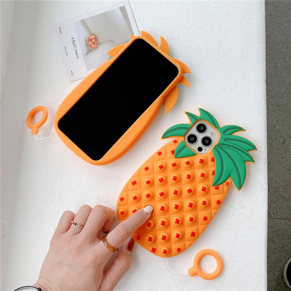 Pineapple Pop It iPhone Case | Bowlift