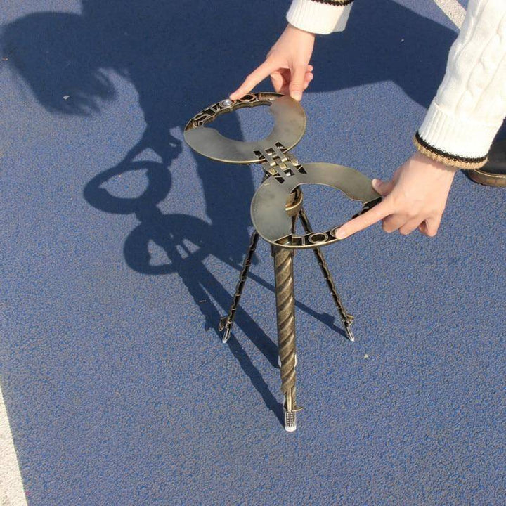 Outdoor Folding Two-in-one Walking Stick Stool | Bowlift