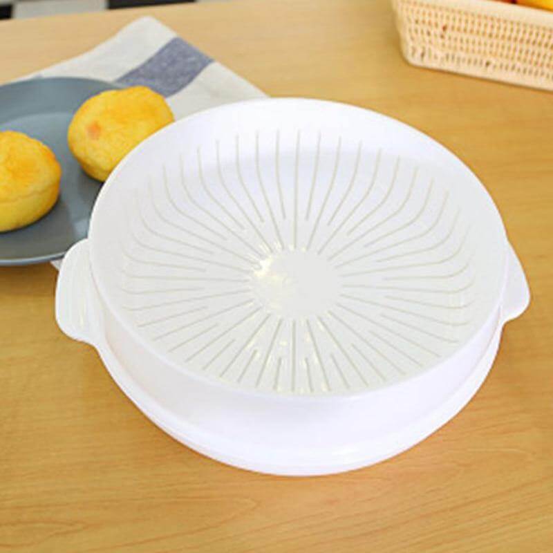 BowLift | Microwave Round Steamer Heater Bowl with Lid