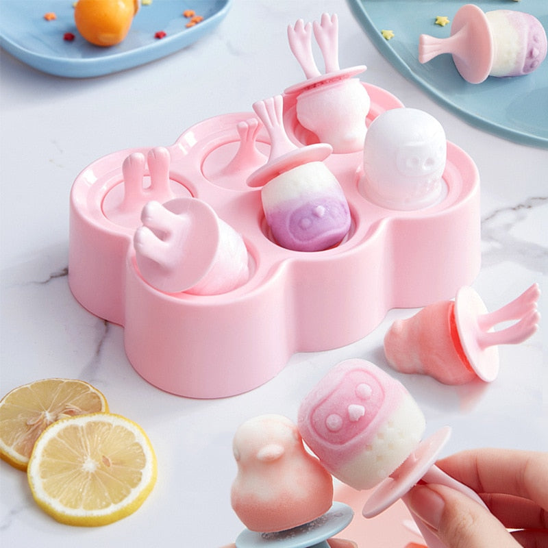 BowLift | Cute Animal Shape Ice Cream Popsicle Mold
