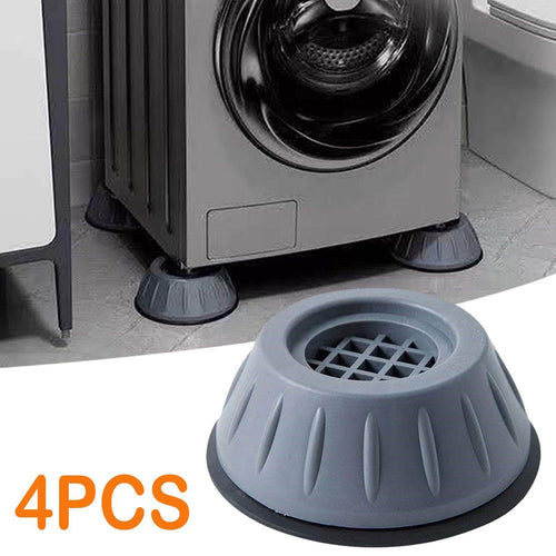 4pcs Non-slip Washing Machine Base Shock Absorber Mat | Bowlift