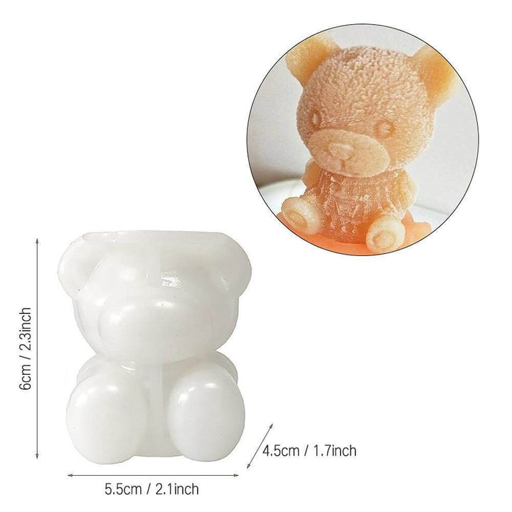 BowLift | 3D Bear Ice Cube Mold