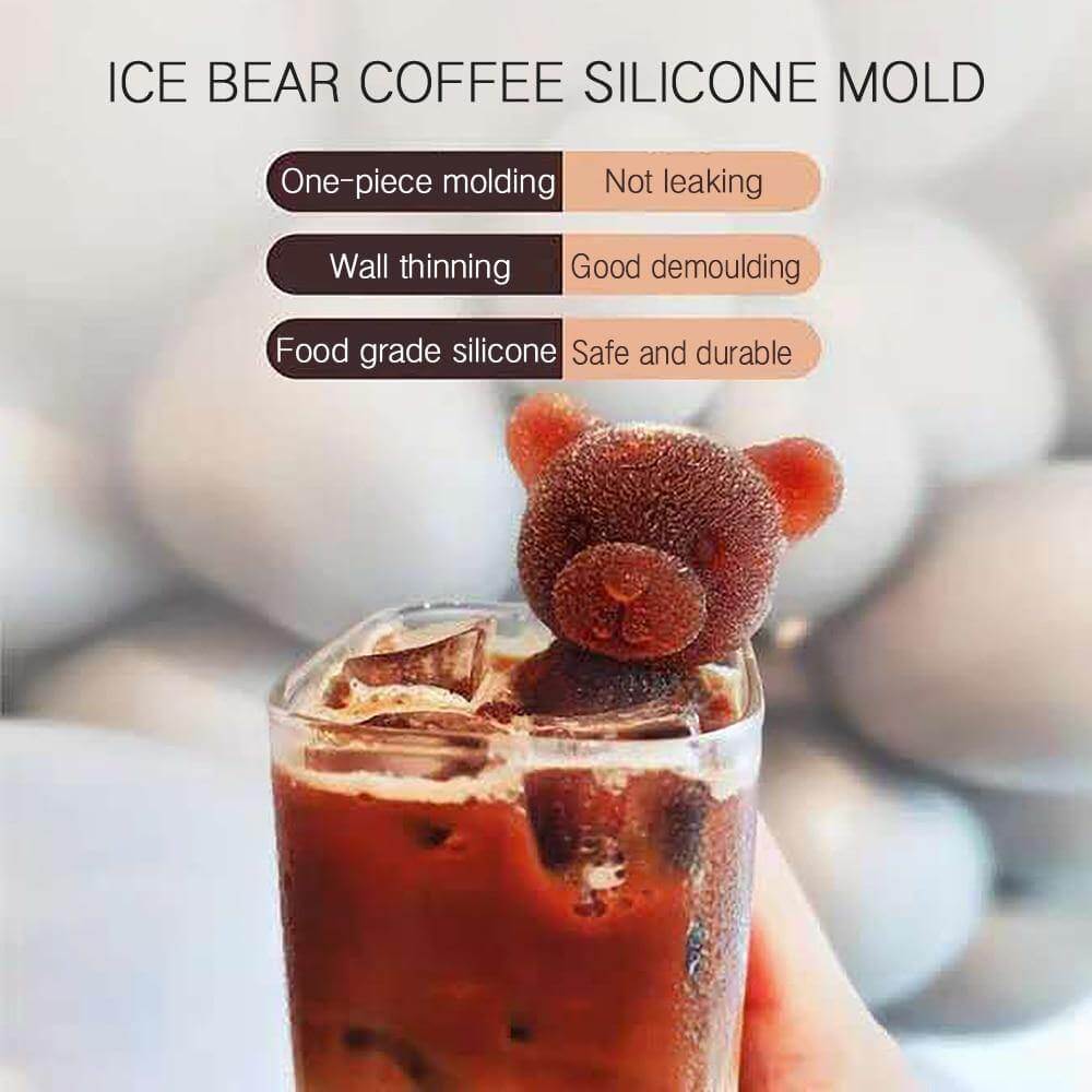 BowLift | 3D Bear Ice Cube Mold