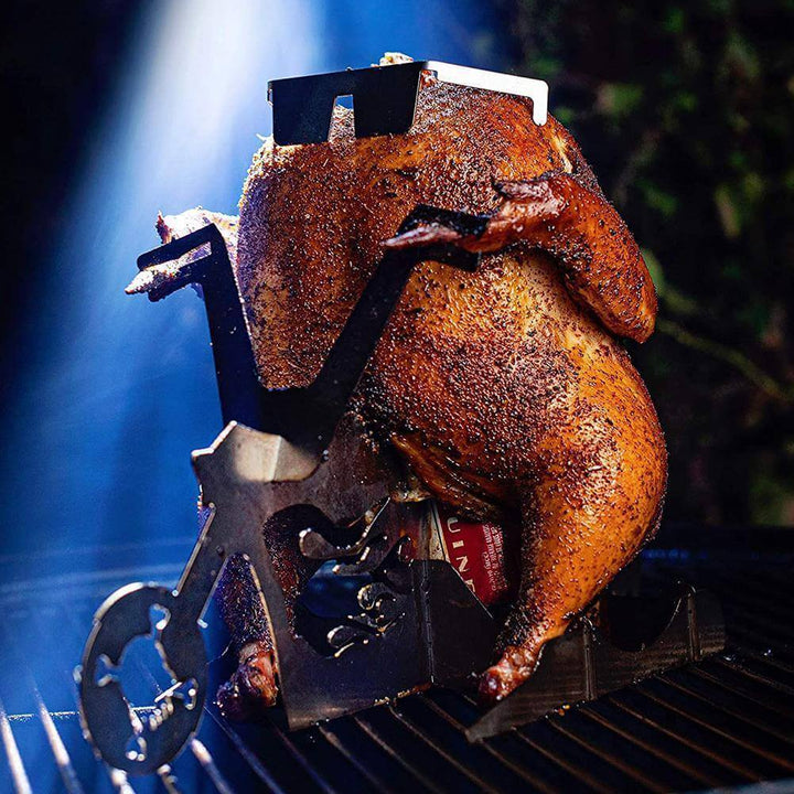 BowLift | Motorcycle Chicken Grill Stand Rack