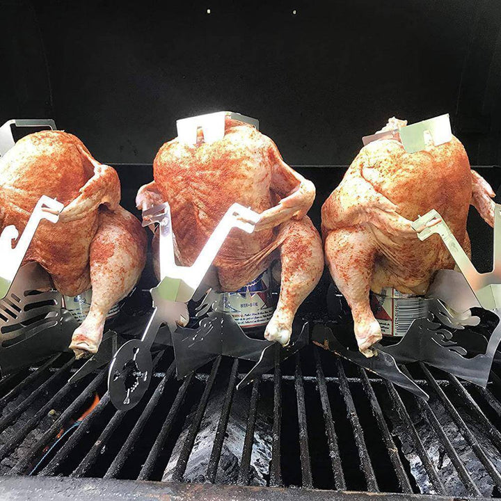 BowLift | Motorcycle Chicken Grill Stand Rack