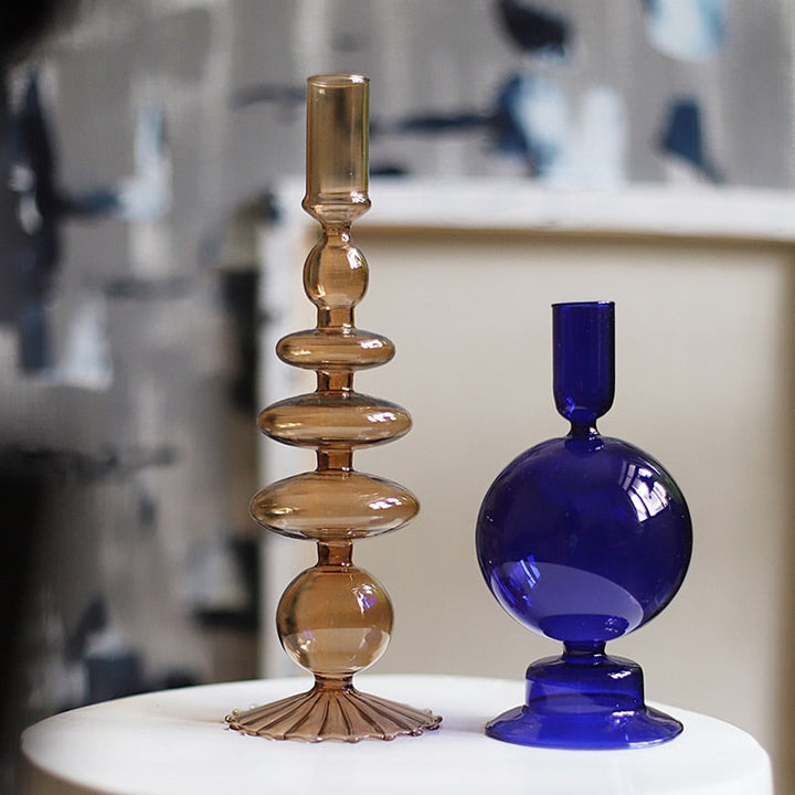 BowLift | Nordic Stylish Bubble Glass Candle Holder