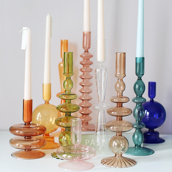 BowLift | Nordic Stylish Bubble Glass Candle Holder