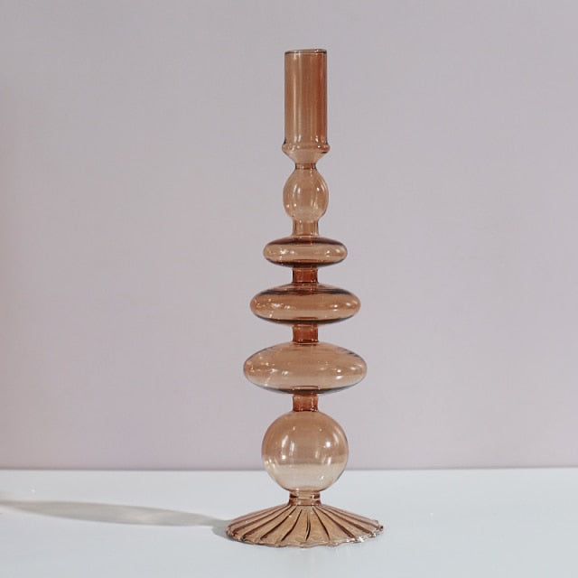 BowLift | Nordic Stylish Bubble Glass Candle Holder
