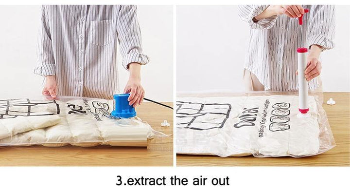 BowLift | Closet Organizer Hanging Vacuum Bag