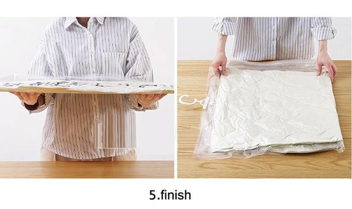 BowLift | Closet Organizer Hanging Vacuum Bag