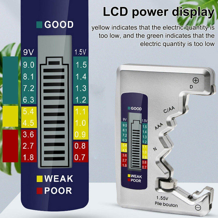 BowLift | Universal LCD Display Battery Capacity Tester