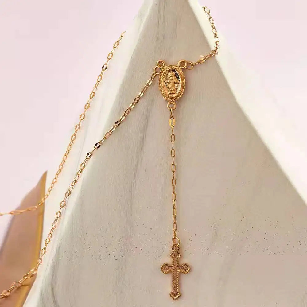 BowLift | Spiritual Rosary Necklace – Stylish Faith Jewelry for Any Occasion