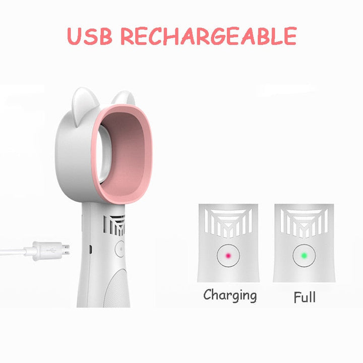 BowLift | Modern Rechargeable Mini Cat Bladeless Fan