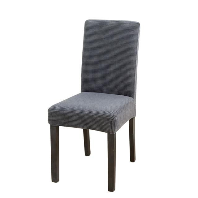 Solid Stretch Chair Covers | Bowlift