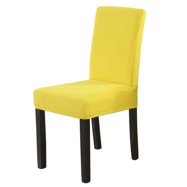 Solid Stretch Chair Covers | Bowlift