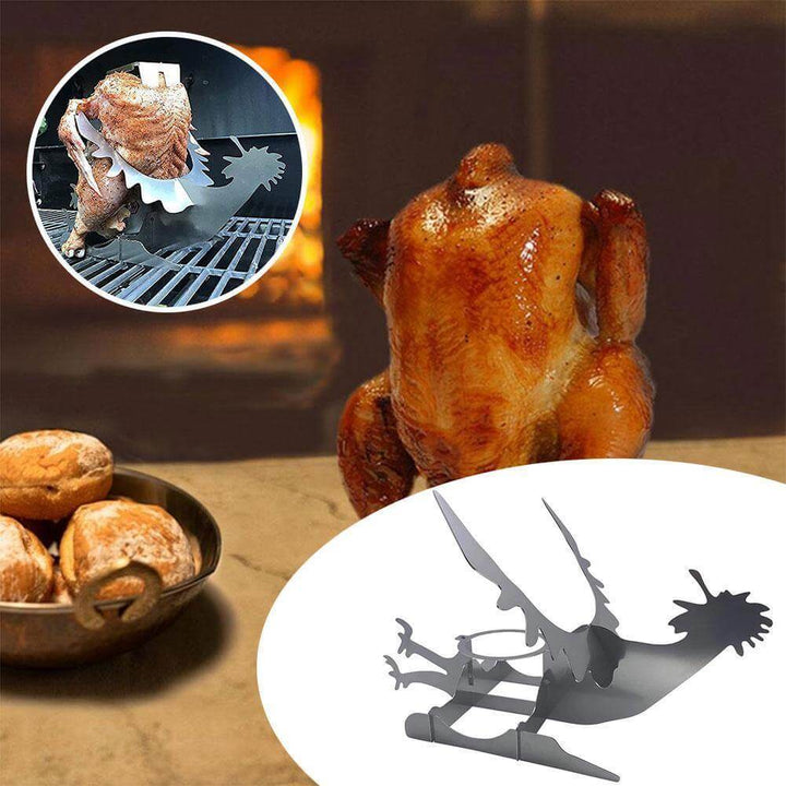 BowLift | Motorcycle Chicken Grill Stand Rack