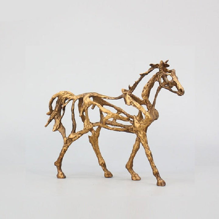 BowLift | Minimalist Abstract Horse Sculpture Art Figurine