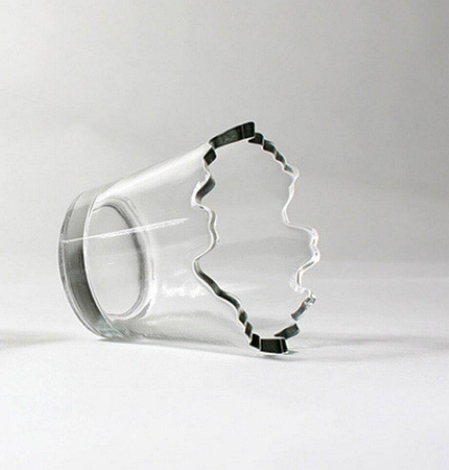 BowLift | 2pcs Irregular Stylish Glass
