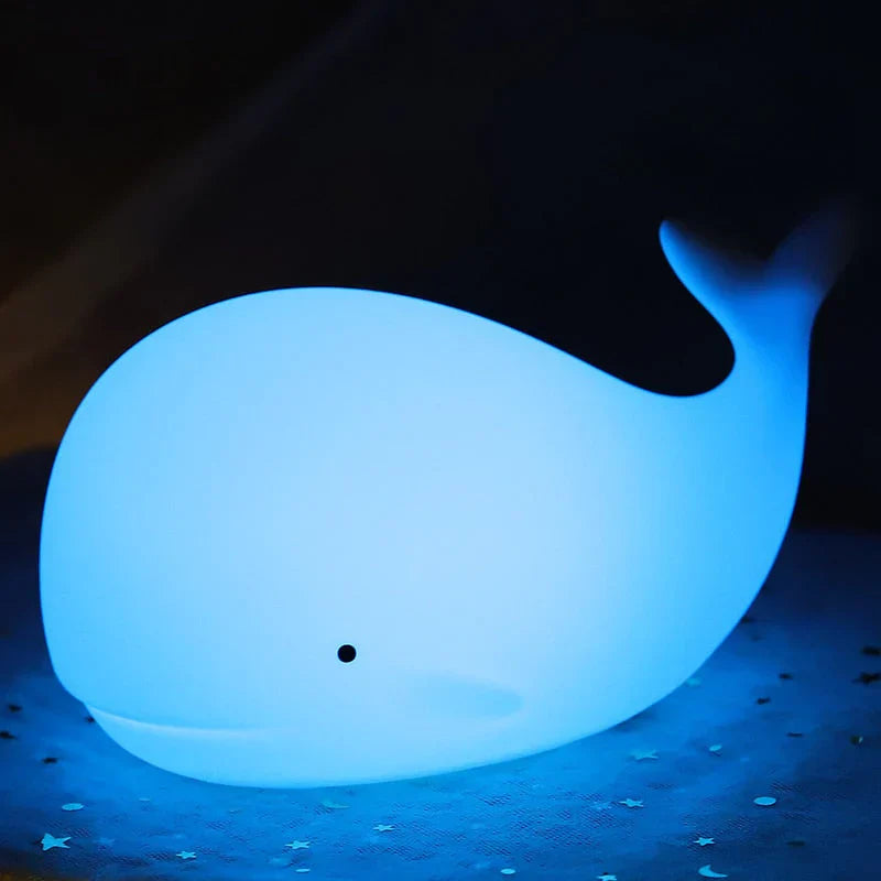 BowLift | GlowWhale Night Lamp - Magical Color Party for Children