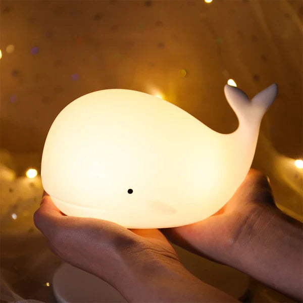 BowLift | GlowWhale Night Lamp - Magical Color Party for Children