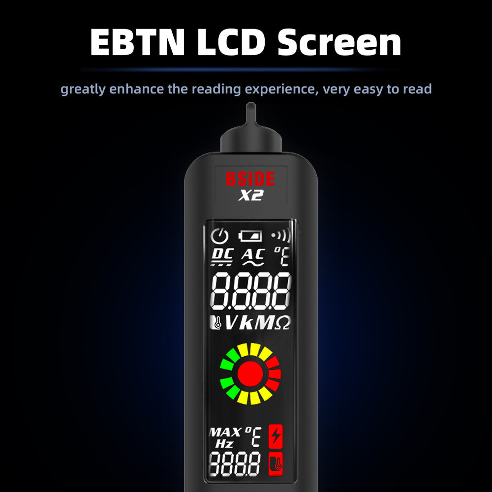 BowLift | LCD Result Display Voltage Tester Thermometer