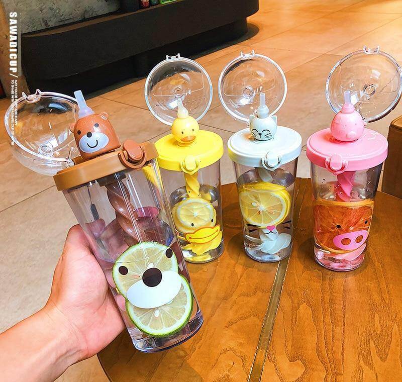 BowLift | 500ML Creative Cartoon Mixing Cup