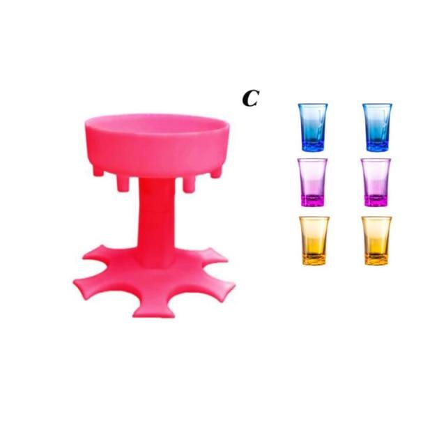 BowLift | 6-Shot Portable Party Time Fun Drink Dispenser