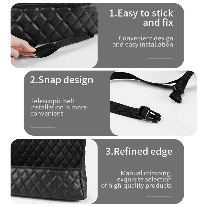 Pu Leather Car Handbag Holder | Bowlift