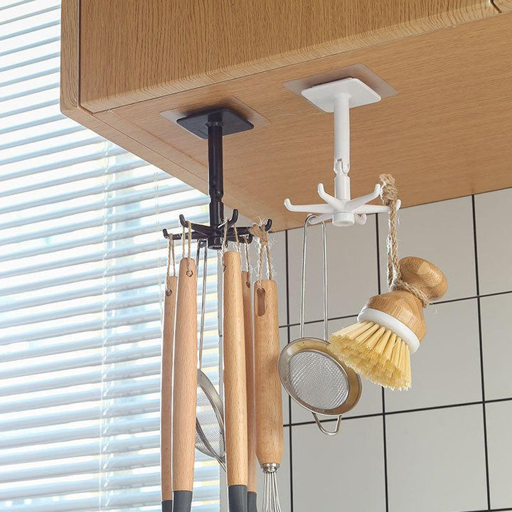 Self-Adhesive Rotating Folding Hook (3 PCS) | Bowlift