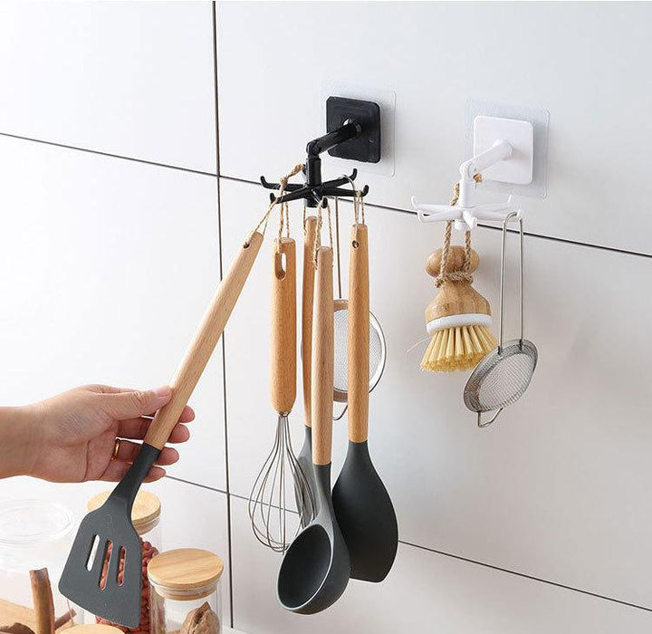 Self-Adhesive Rotating Folding Hook (3 PCS) | Bowlift