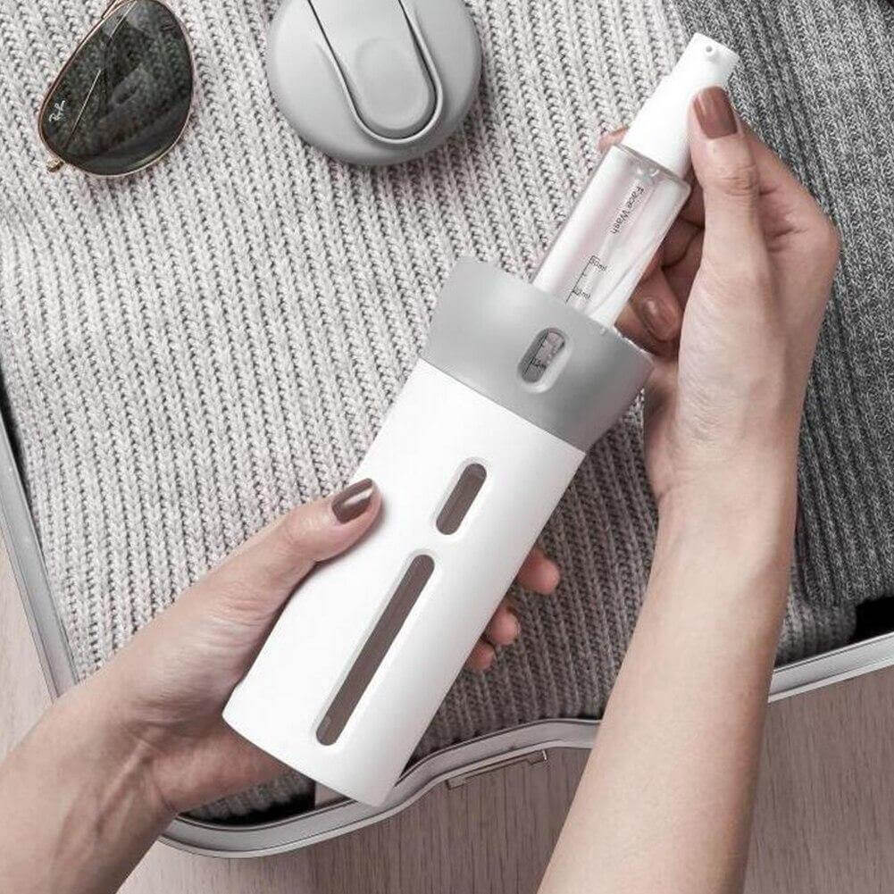 4in1 Refillable Travel Liquid Bottle | Bowlift