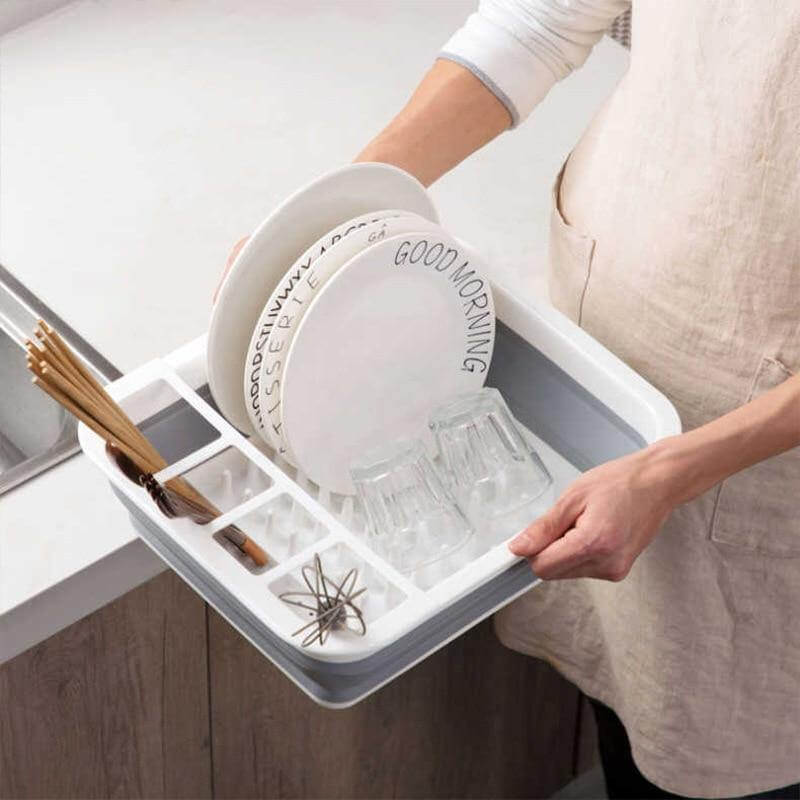 BowLift | Foldable Easy Dish Drying Rack