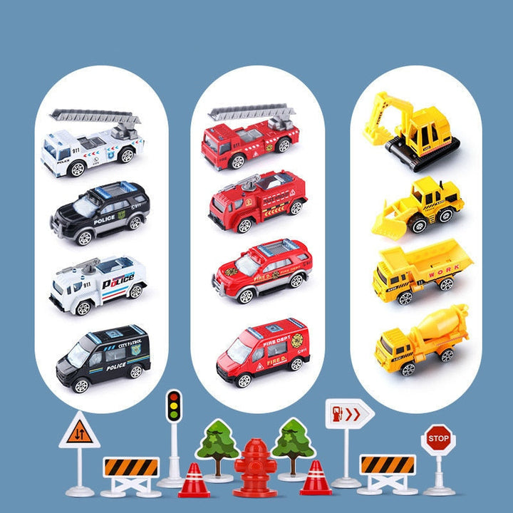 BowLift | SkyExplorer Airplane Playset – 20-piece Roleplay & Building Set for Children