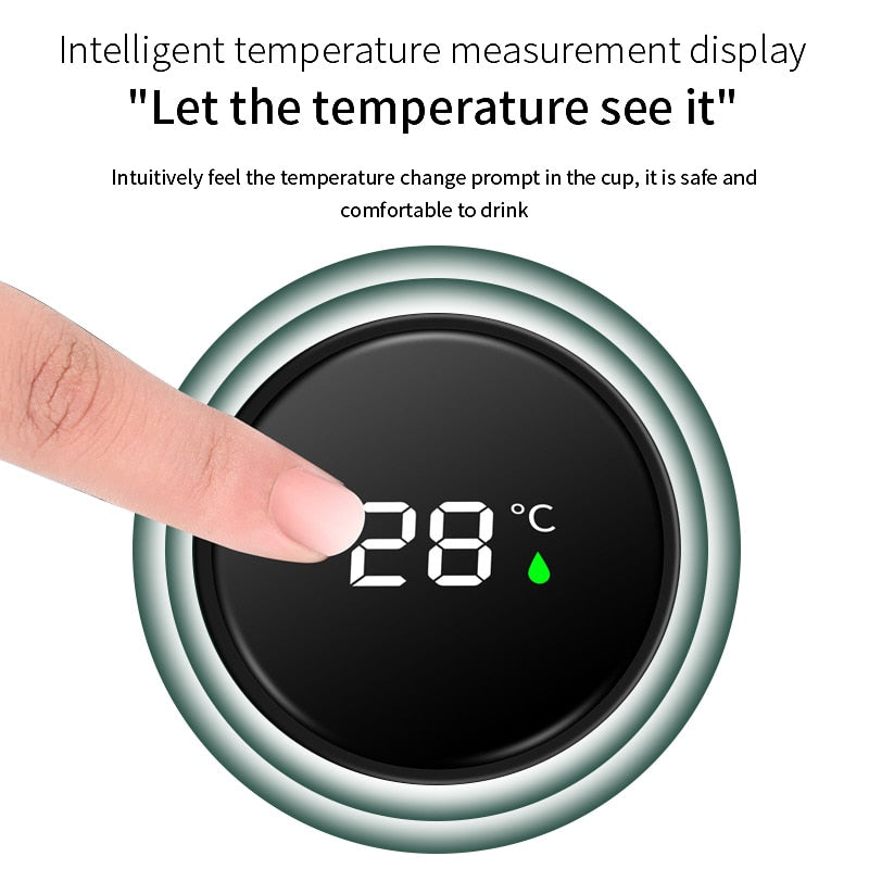 Stainless Steel Smart Thermostat Thermos | Bowlift