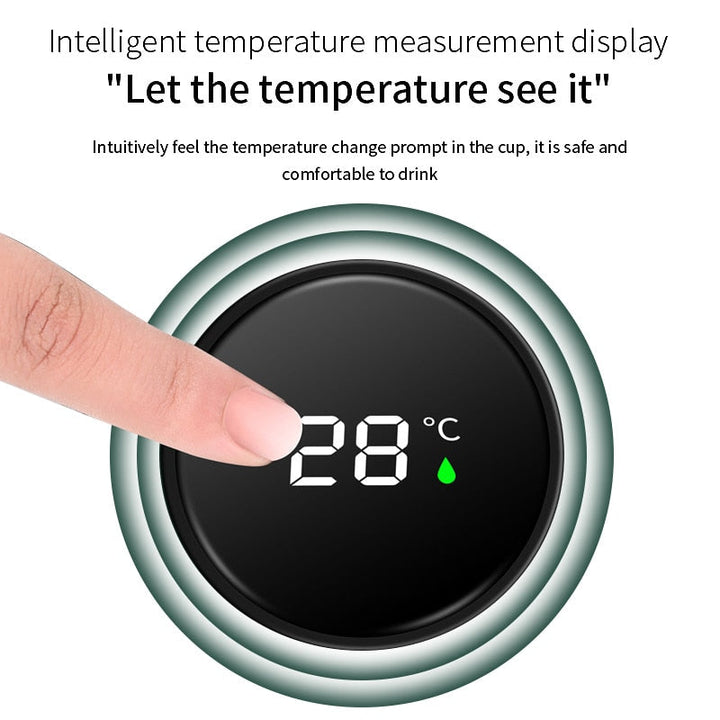 Stainless Steel Smart Thermostat Thermos | Bowlift