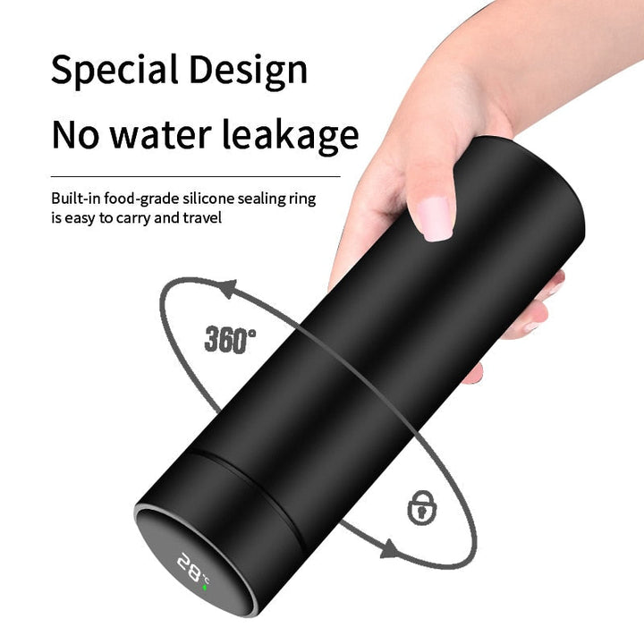 Stainless Steel Smart Thermostat Thermos | Bowlift