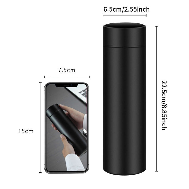 Stainless Steel Smart Thermostat Thermos | Bowlift