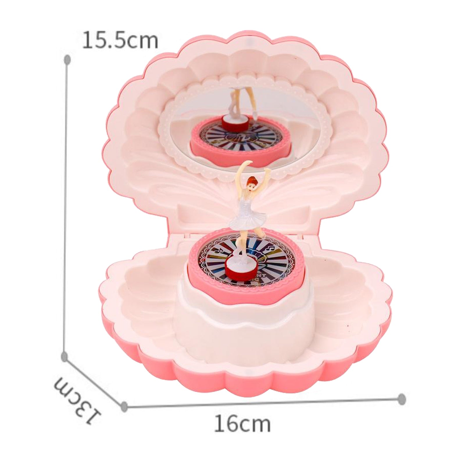BowLift | Dancing Ballet Shell Music Box