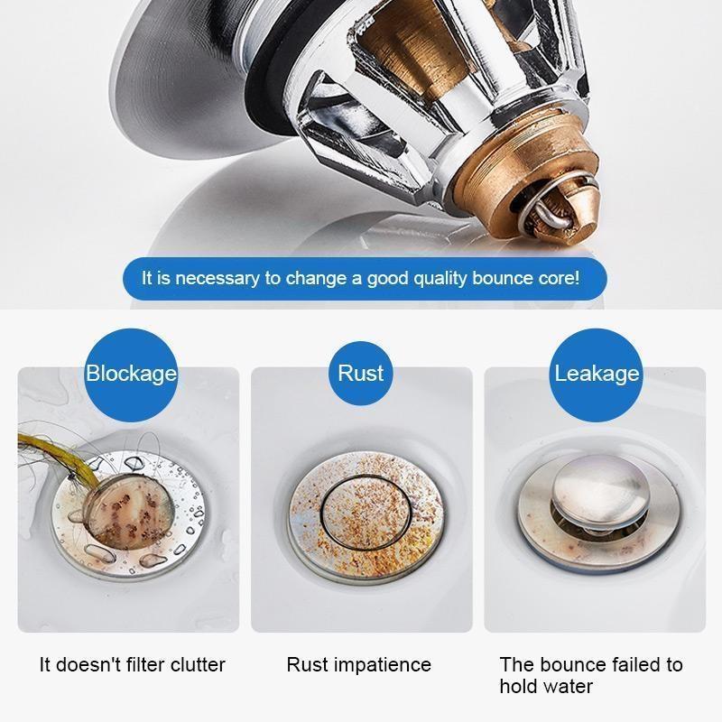Universal Basin Pop-Up Drain Filter | Bowlift