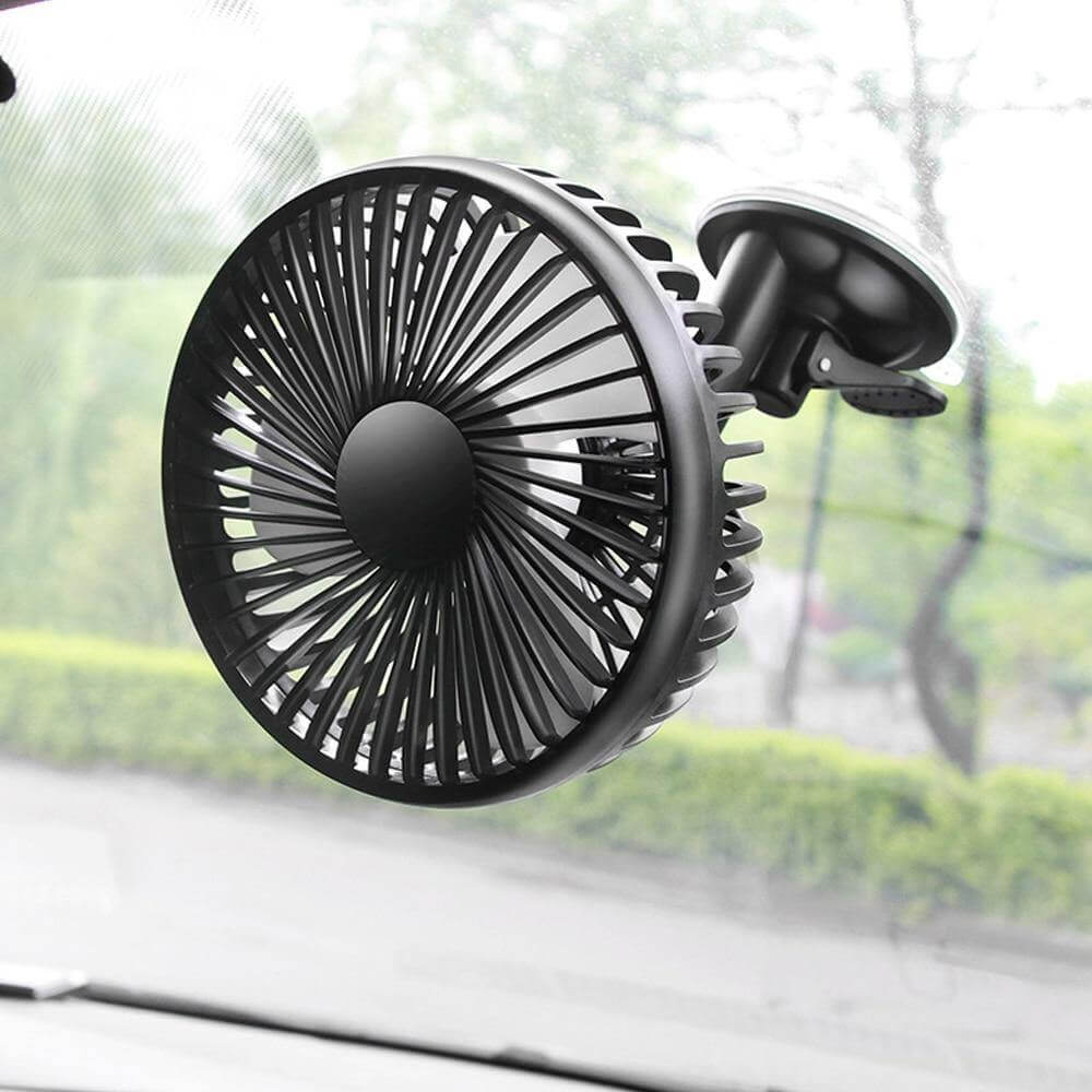 Adjustable Wind Cooling Car Fan | Bowlift