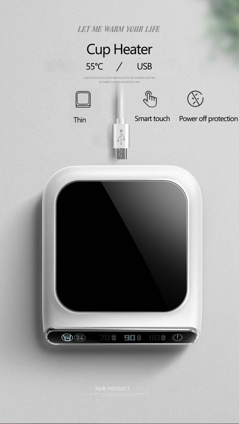 BowLift | Elegant Smart USB Mug Warmer Coaster