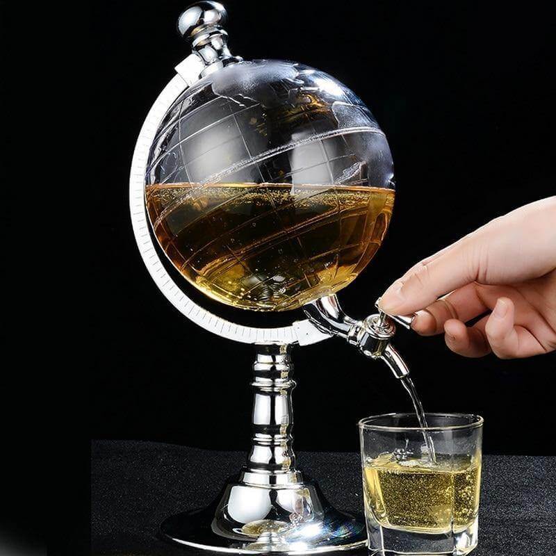 BowLift | Elegant Globe Vintage Beverage Dispenser