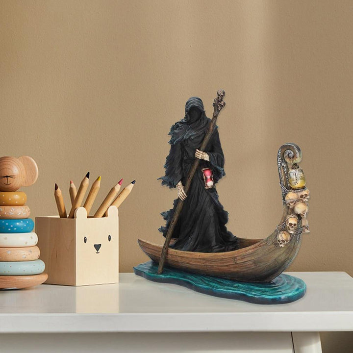 BowLift | Scary Man Boat Resin Figurine Home Decor